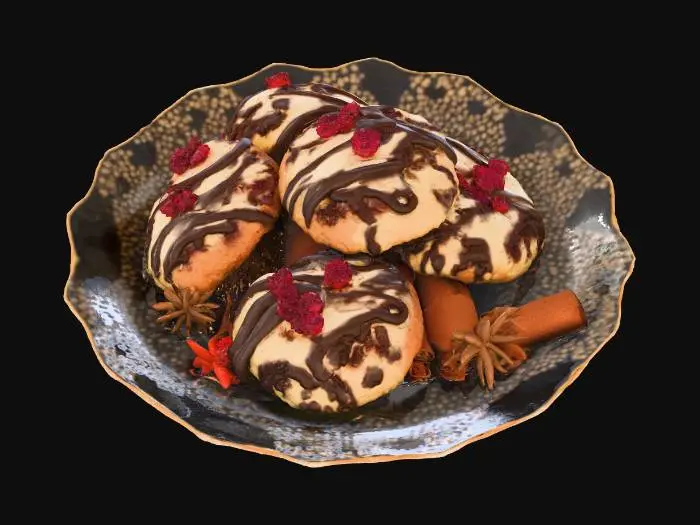 3D model for Cranberry Festive Delights