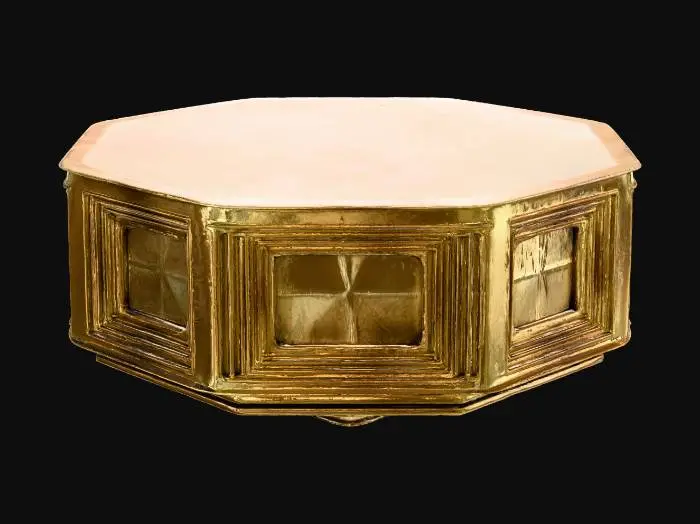 3D model for Table Low Octagonal