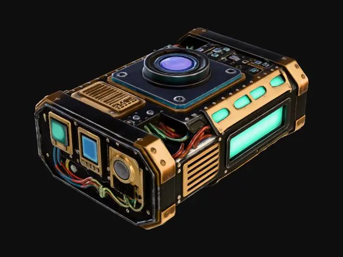 3D model for Projector Device Cyberpunk