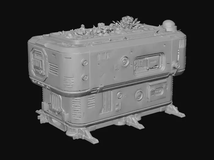 3D model for Plant Pod Cyberpunk Scifi
