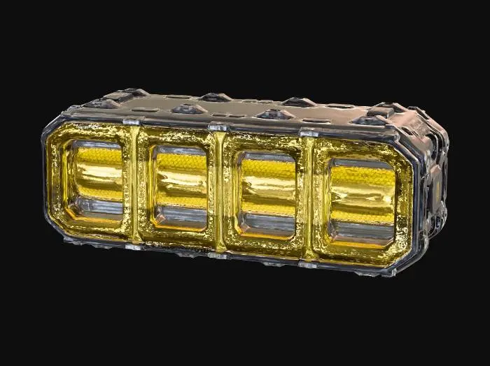 3D model for Light Element Yellow Cyber