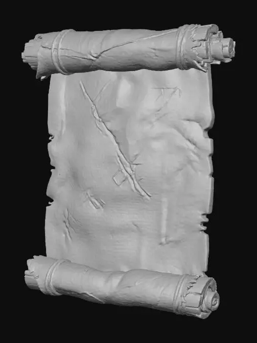 3D model for Scroll Ancient