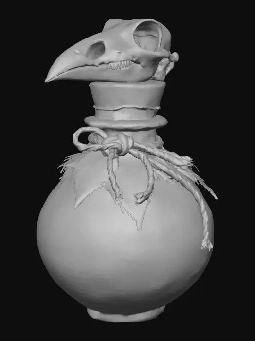 3D model for Raven's Potion