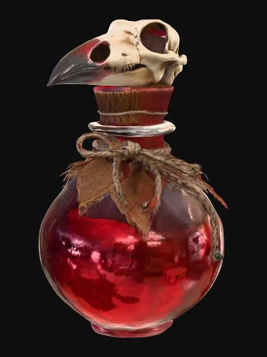 3D model for Raven's Potion