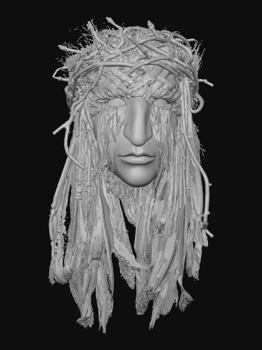 3D model for Mask Voodoo