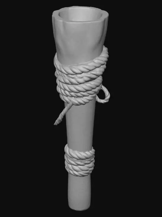 3D model for Simple Wooden Torch