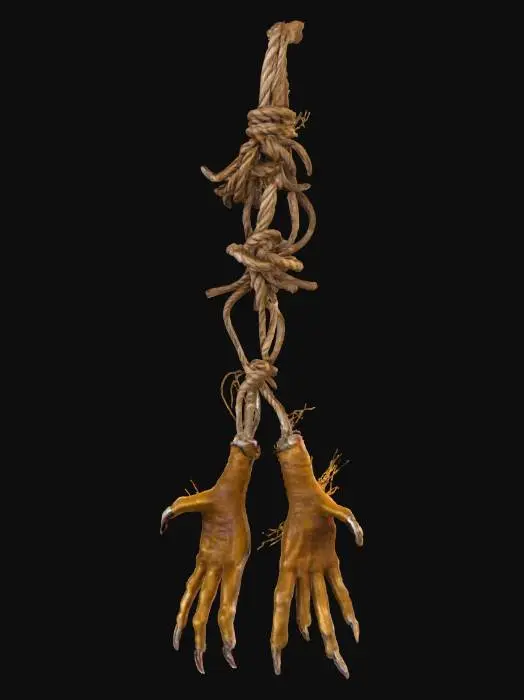 3D model for Tangled Hanging Birds Feet