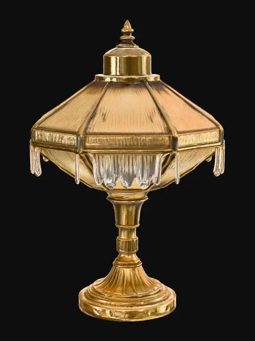 3D model for Geometric Artdeco Lamp