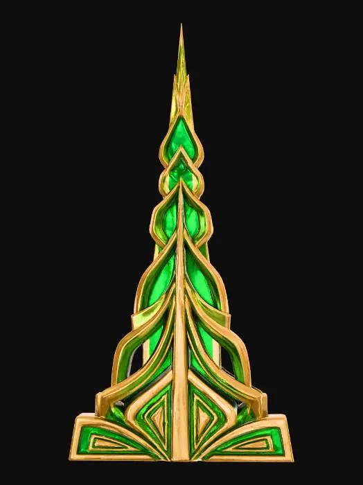 3D model for Art Deco Spire