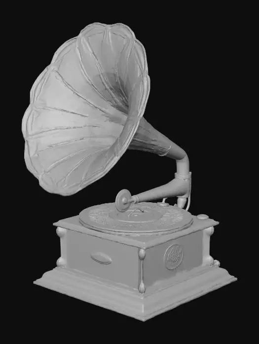 3D model for Gramophone Gold Oldies