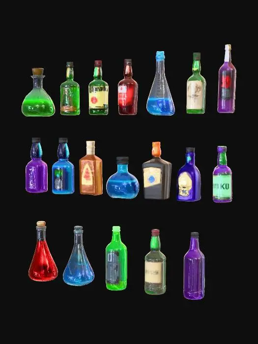 3D model for Beverage Bar 2 Collection