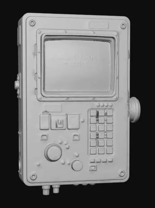 3D model for Control Panel Industrial