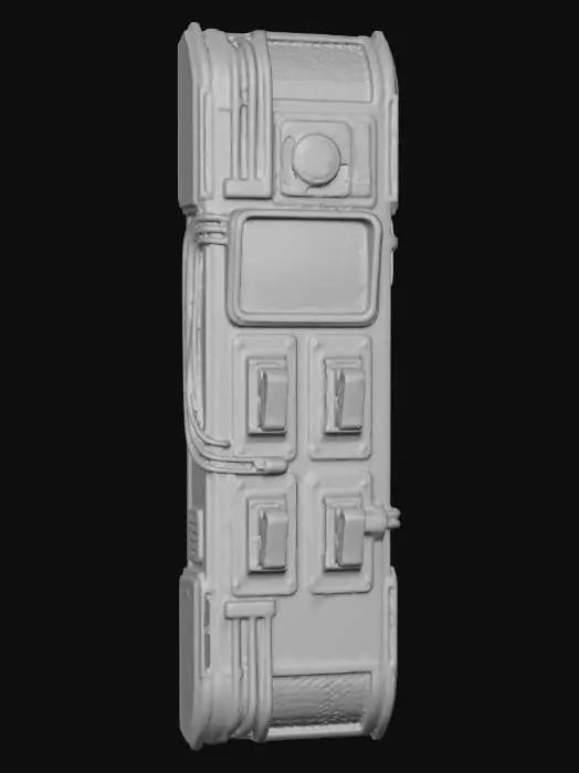 3D model for Control Panel Industrial Slim