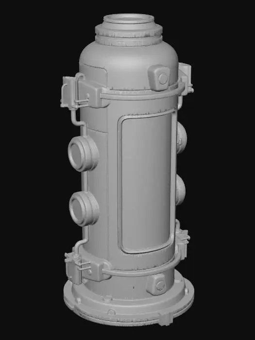 3D model for Power Core Cyberpunk