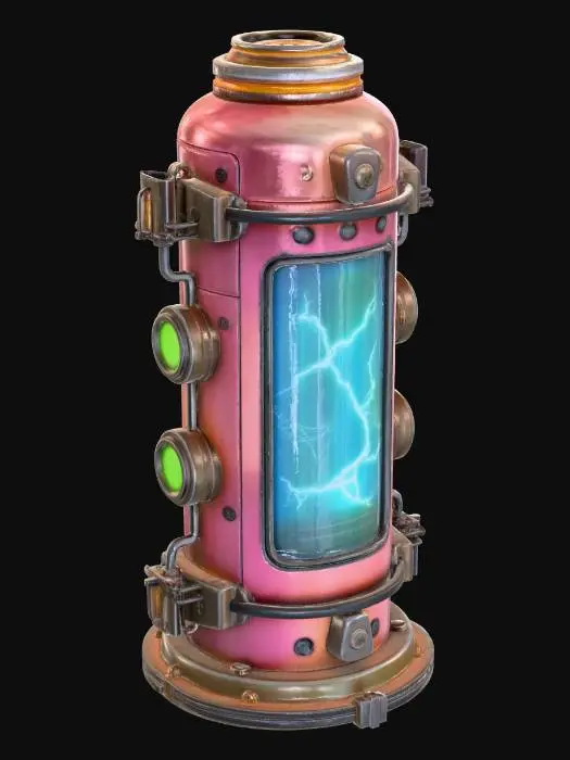 3D model for Power Core Cyberpunk