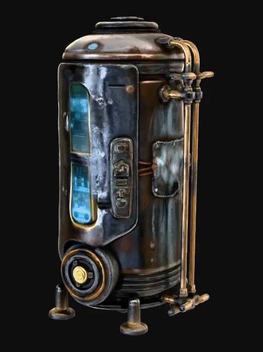 3D model for Water Heater Cyberpunk