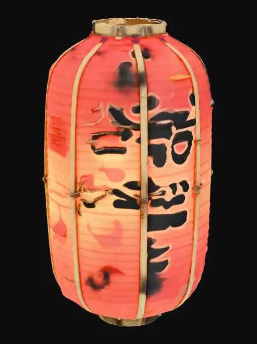 3D model for Lantern Japanese Cyberpunk