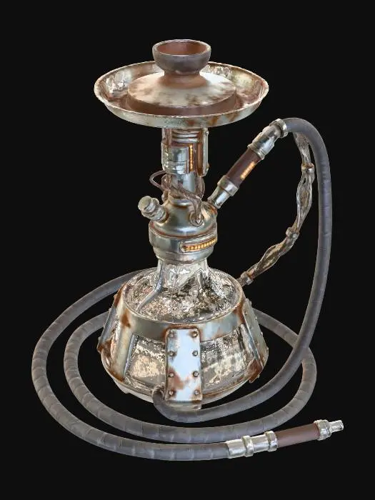 3D model for Shisha Glass Cyberpunk