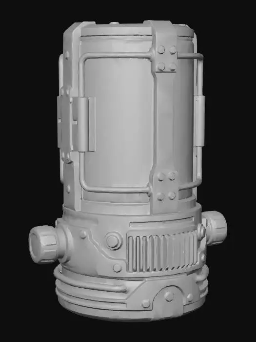3D model for Burner Cyberpunk Lantern