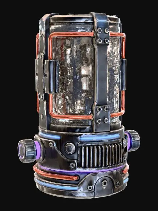 3D model for Burner Cyberpunk Lantern
