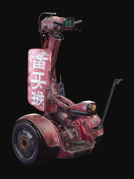 3D model for Crimson Rust Rider