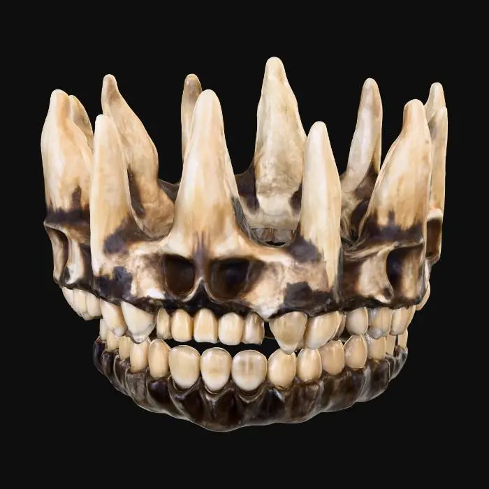 3D model for Crown of Fangs