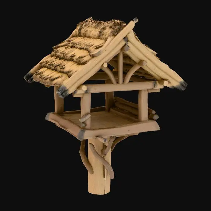 3D model for Birdhouse Simple