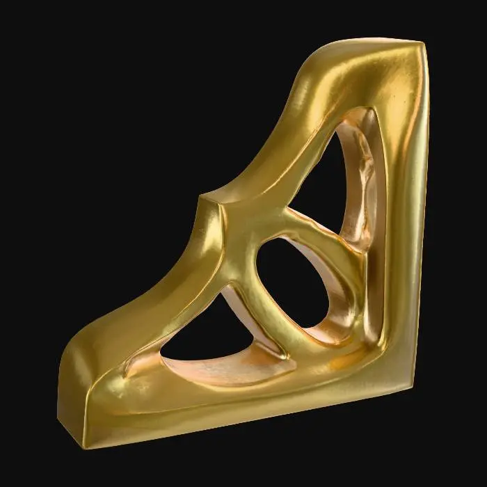 3D model for Bracket Golden Geometric