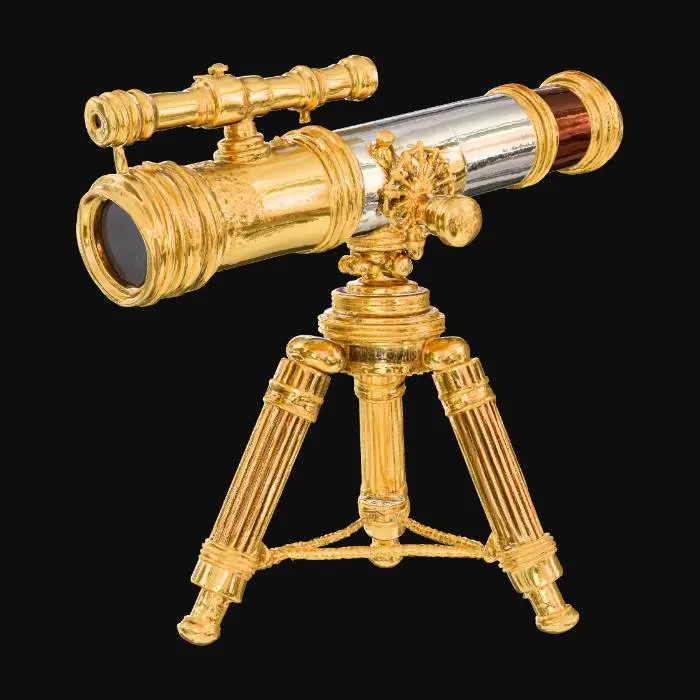3D model for Telescope Tripod Golden