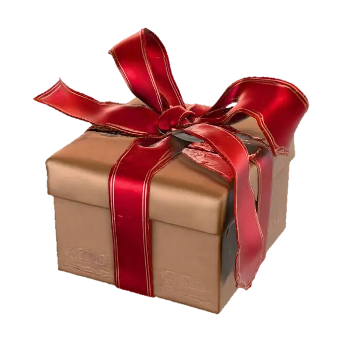 Gift Wrapped Red Ribbon - Present 的 AI 生成 3D 模型