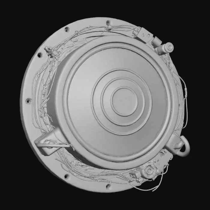 3D model for Round Window Cyberpunk