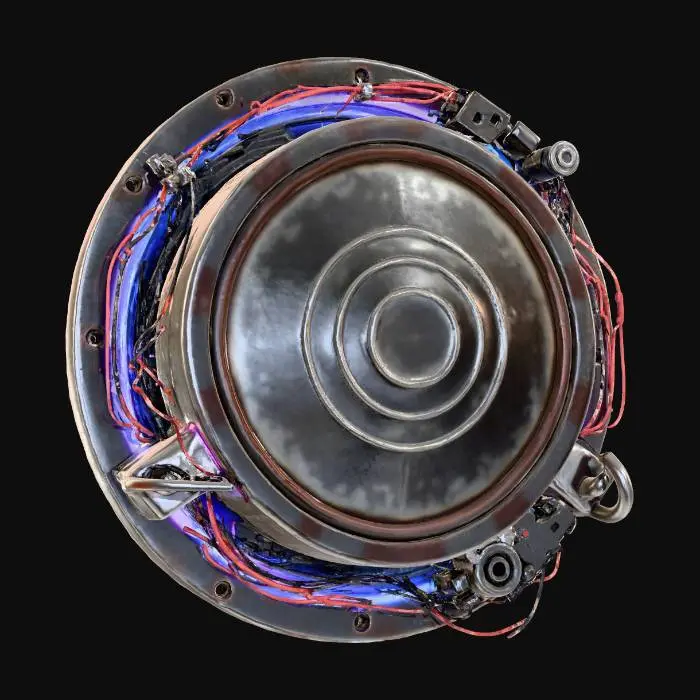 3D model for Round Window Cyberpunk