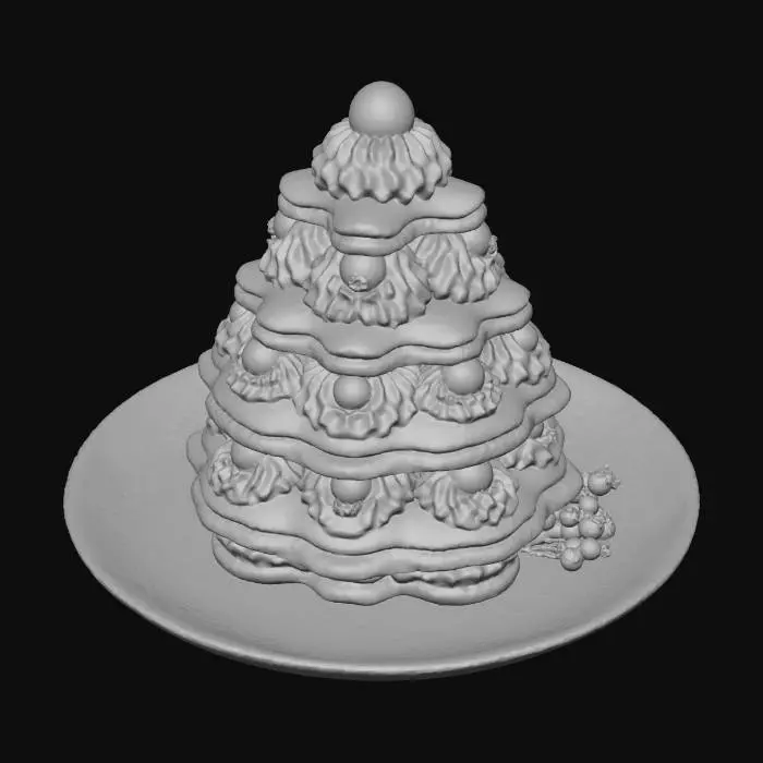 3D model for #Christmas2025#, Cookie Tree