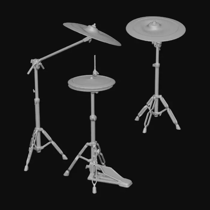 3D model for Drum HiHat Becken Setup