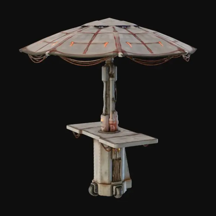 3D model for Stand Table Cyberpunk