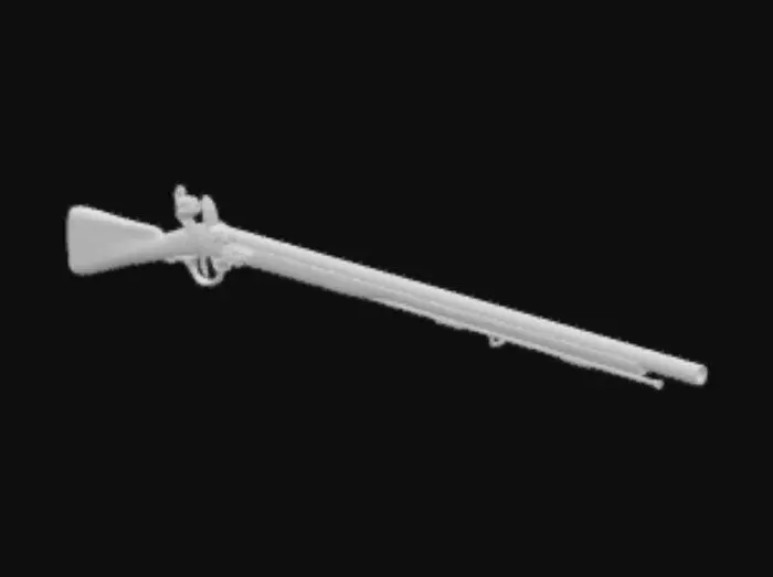 3D model for Musket 02