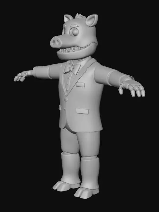 3D model for Animatronic Encounter