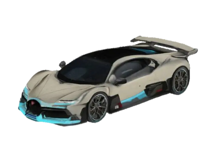 Supercar Elegance - Automobiles model 3D, wygenerowany przez AI