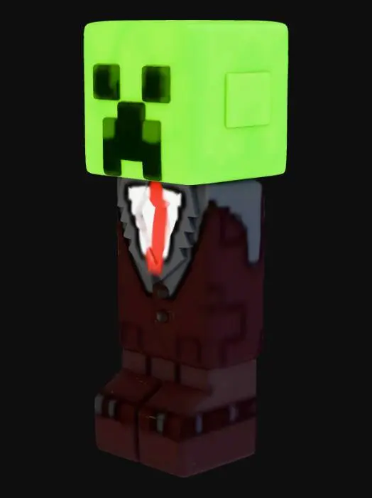 3D model for Creeper in a Suit