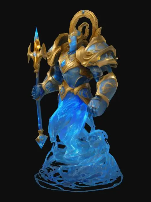 3D model for Ethereal Guardian