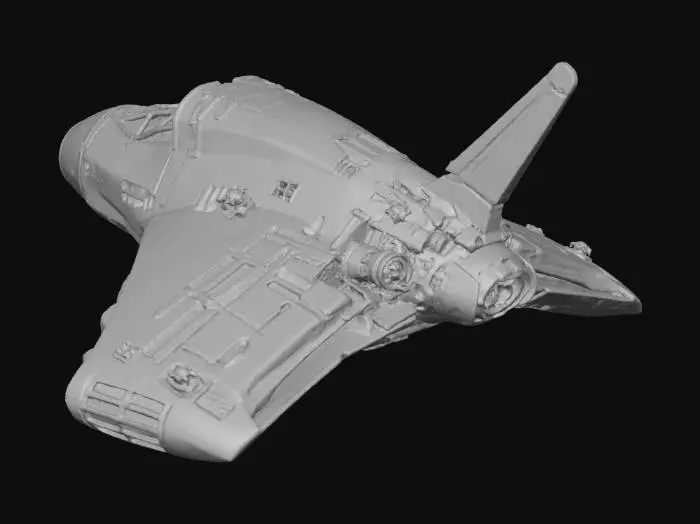 3D model for Crash Landing on Mars