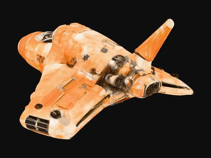 3D model for Crash Landing on Mars