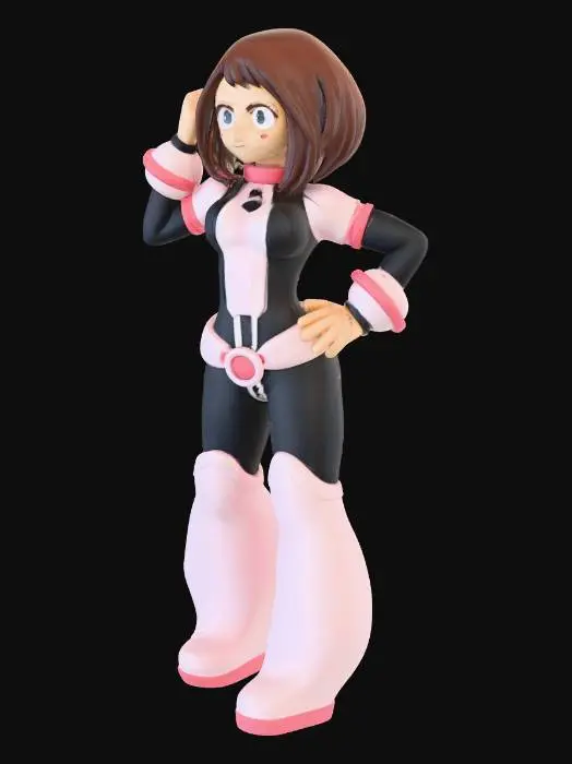 3D model for Ochaco