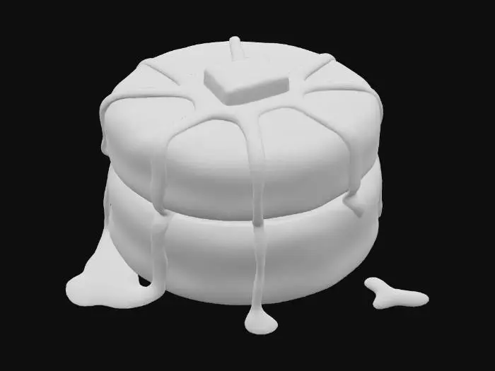 3D model for Stacked Pancakes Delight