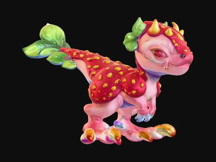3D model for Berry Dragon