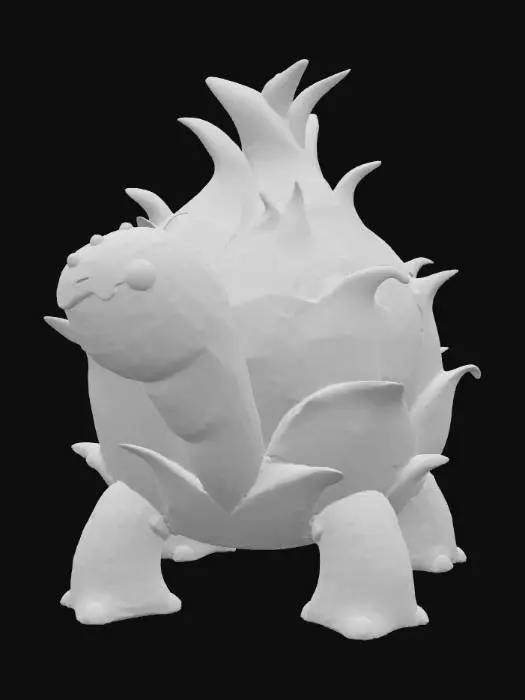 3D model for Dragonfruit Turtle