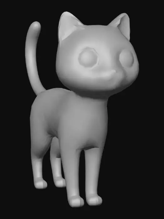 3D model for cat