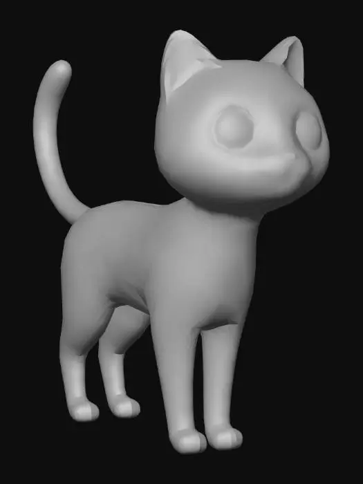 3D model for cat