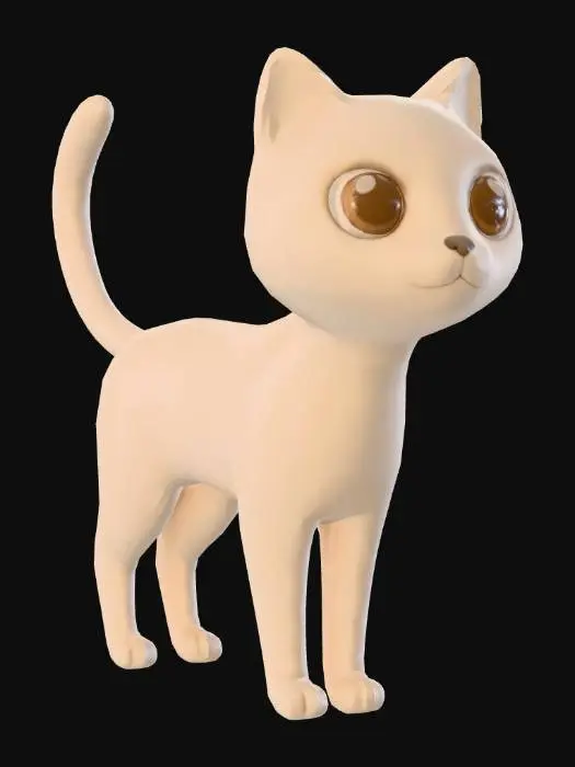 3D model for cat
