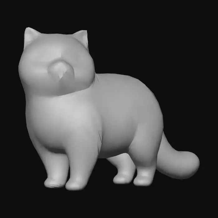 3D model for cat